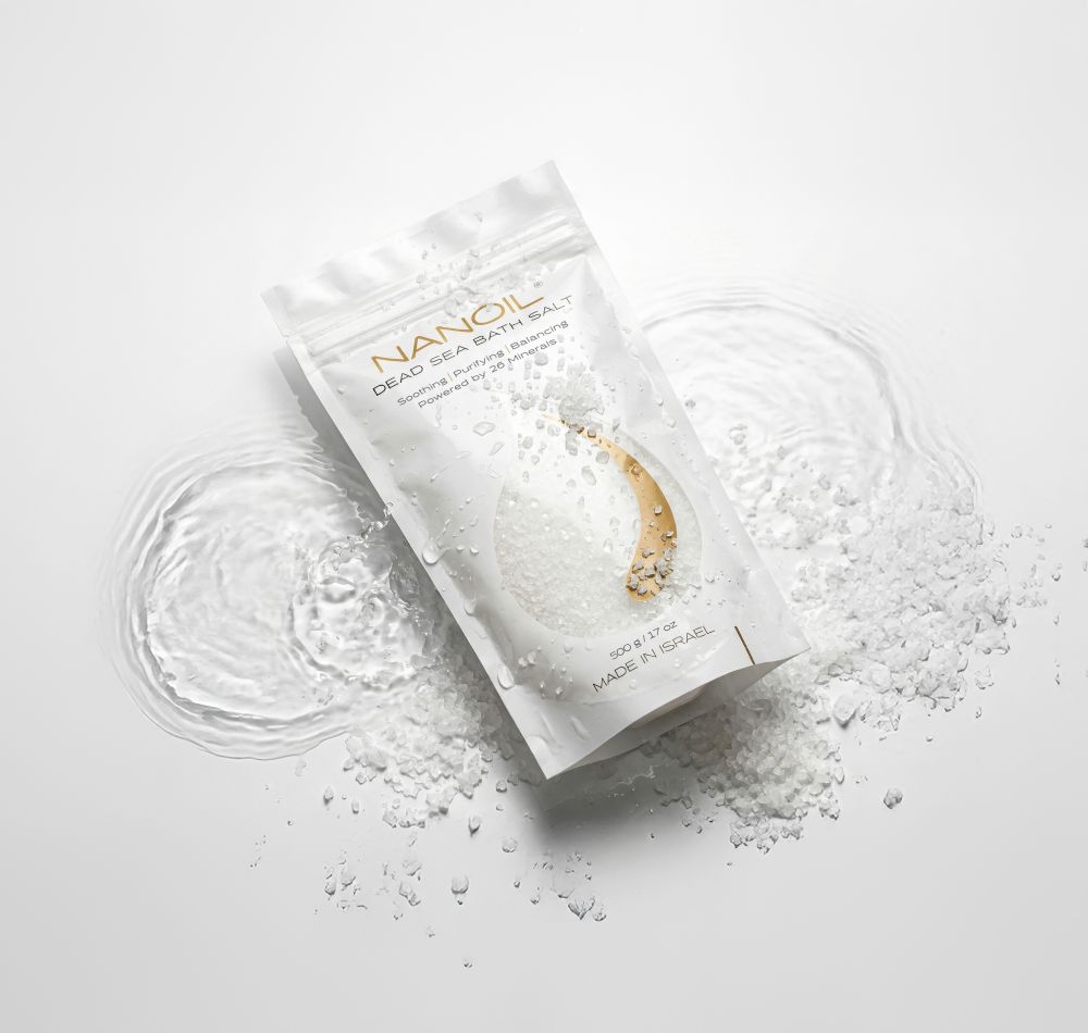 Sal de banho do Mar Morto nanoil