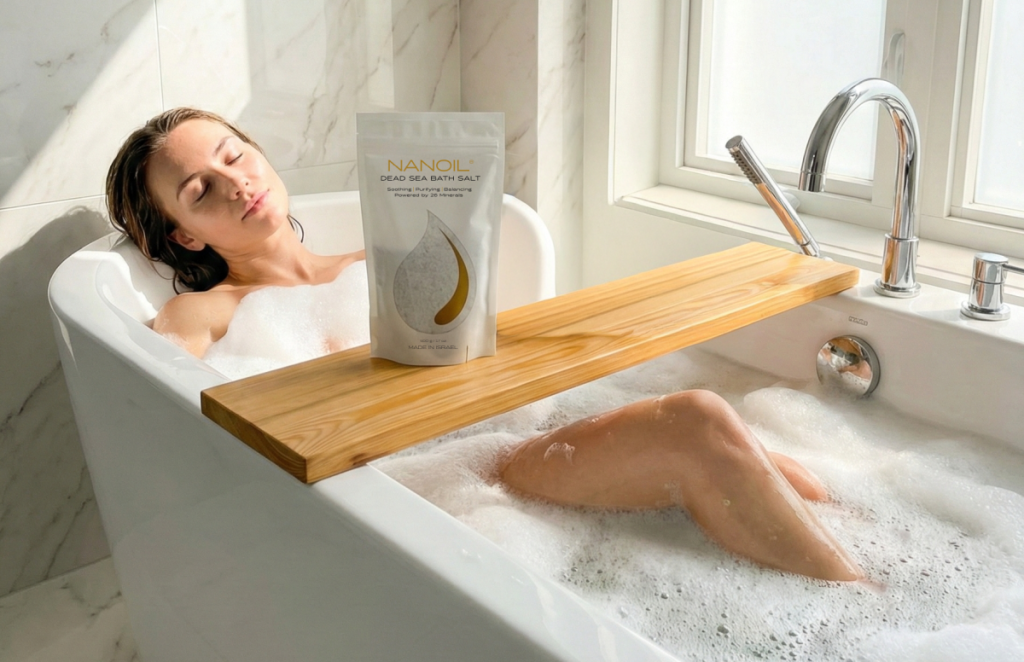 como fazer um banho de sal grosso nanoil