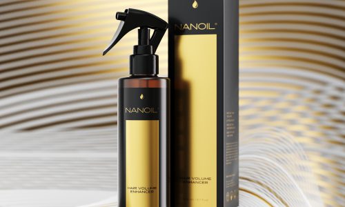 Nanoil spray para um cabelo mais volumoso