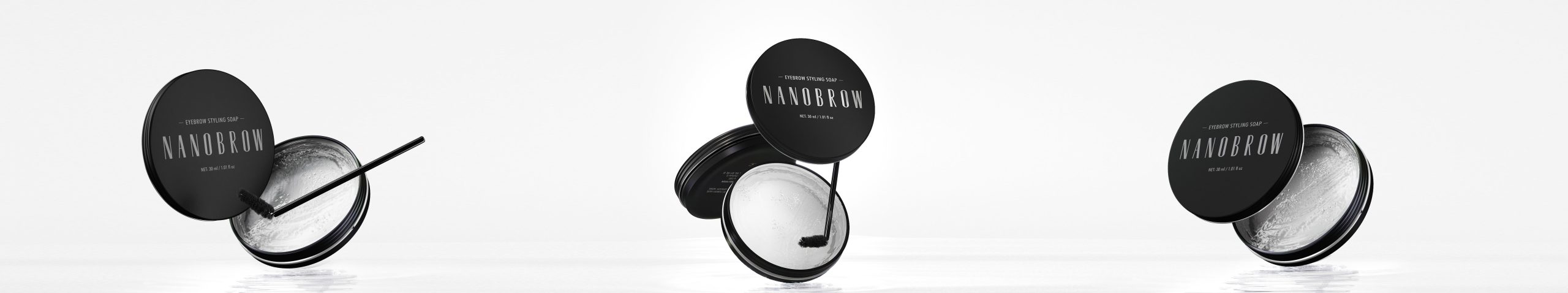 sobrancelhas de sabão