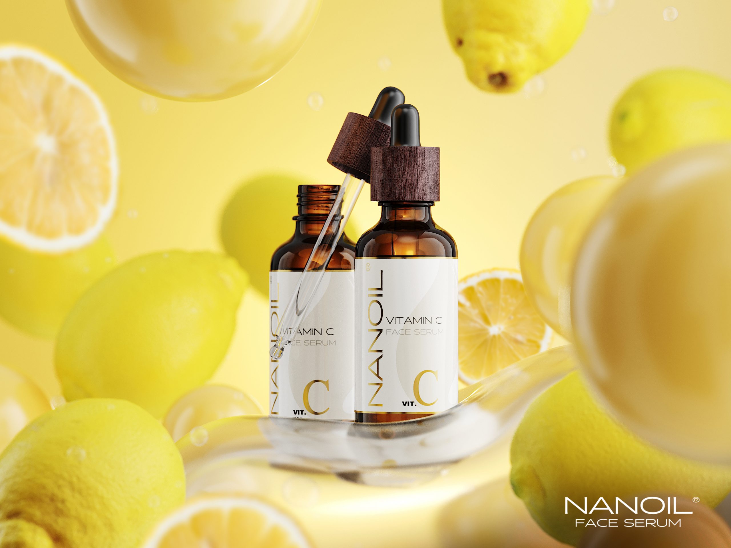 soro facial recomendado com vitamina c Nanoil
